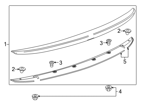 2016 Chevy Cruze Limited Rear Spoiler Diagram