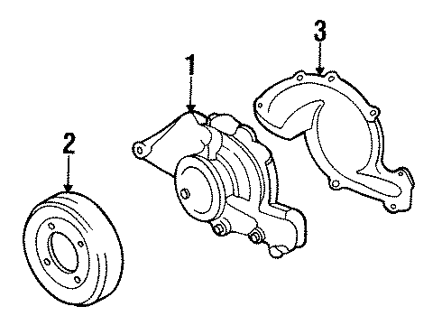 1999 Buick Riviera Water Pump Diagram