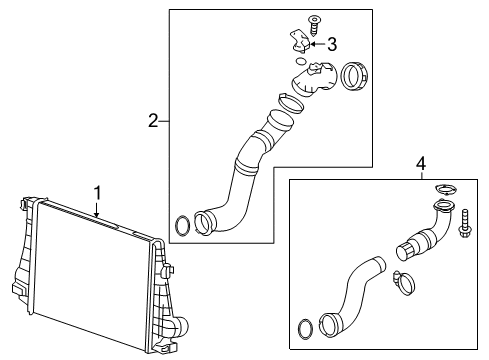 2017 Cadillac CT6 Intercooler Diagram 1 - Thumbnail