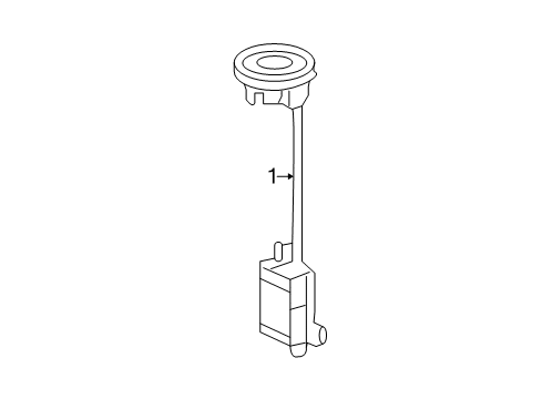 2014 Buick LaCrosse Anti-Theft Components Diagram