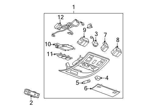 2008 Chevy Suburban 1500 Power Seats Diagram 1 - Thumbnail