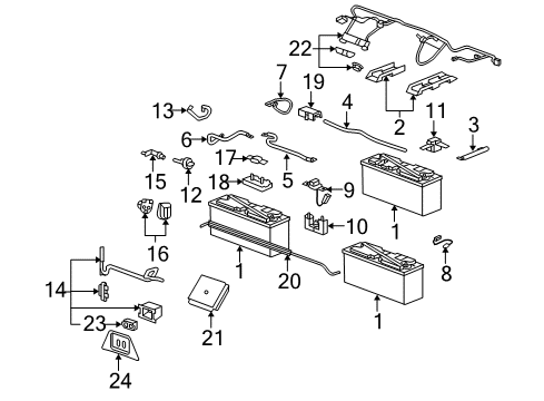 2007 Chevy Silverado 1500 Classic Electrical Components Diagram 2 - Thumbnail