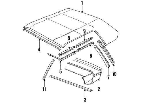 1985 Chevy Cavalier Container,Windshield Washer Solvent Diagram for 22086802