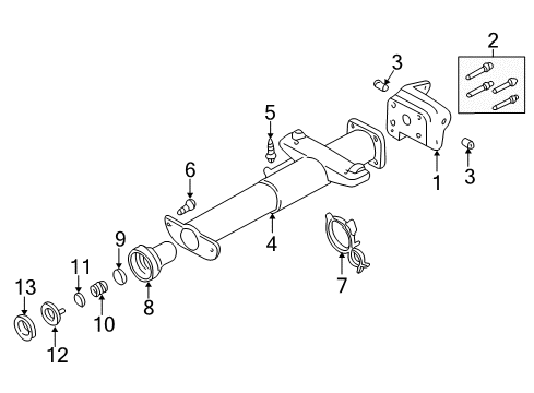 2004 Chevy Impala Housing & Components Diagram 2 - Thumbnail