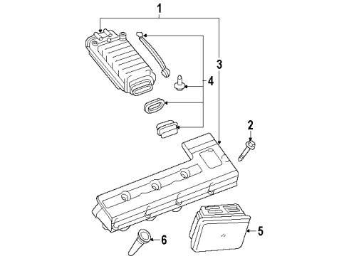 2002 Oldsmobile Aurora Ignition System Diagram 2 - Thumbnail