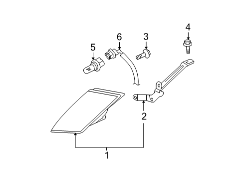 2005 Pontiac Sunfire Bulbs Diagram 1 - Thumbnail