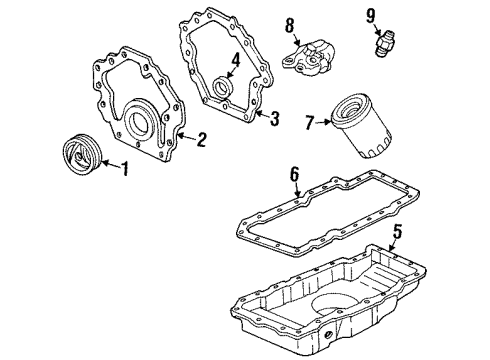 1999 Cadillac DeVille Filters Diagram 2 - Thumbnail