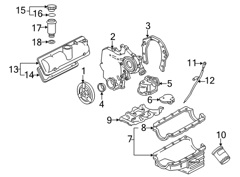 2007 Chevy Uplander EGR System, Emission Diagram 1 - Thumbnail