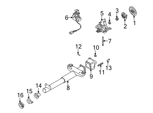 2002 Chevy Corvette Housing & Components Diagram 2 - Thumbnail