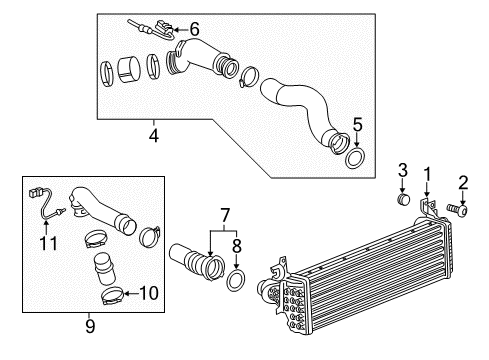 2019 Chevy Colorado Intercooler Diagram