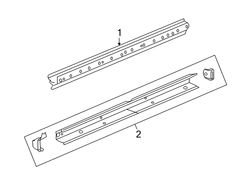 2013 Chevy Traverse Rocker Panel Diagram