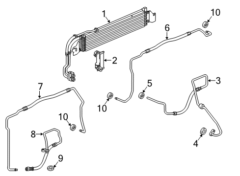 2016 Buick Cascada Trans Oil Cooler Diagram