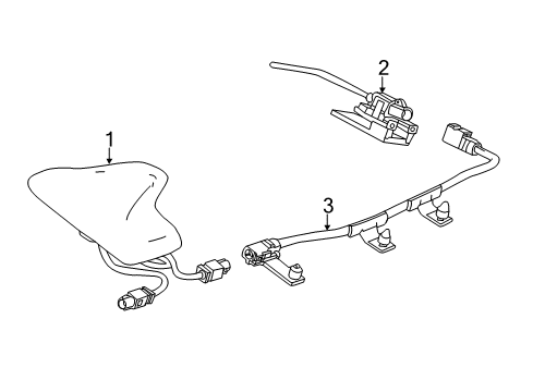 2017 Cadillac CTS Antenna & Radio Diagram