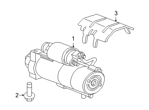 2010 Hummer H3T Starter, Electrical Diagram 2 - Thumbnail