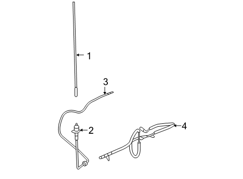 2010 GMC Sierra 1500 Antenna & Radio Diagram 4 - Thumbnail