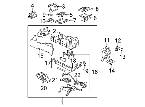 2006 Chevy Avalanche 1500 Knob Asm,Radio Volume Control (Ring) Diagram for 12201805