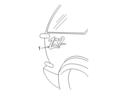 2003 Chevy Blazer Stripe Tape Diagram 2 - Thumbnail