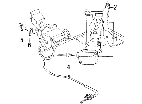 1999 Pontiac Grand Prix Cruise Control System Diagram