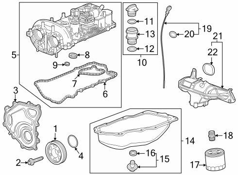 2024 Buick Encore GX Seal, Cm/Shf Cvr Diagram for 12671789