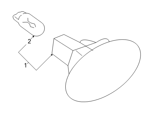 2008 Chevy Aveo5 Bulbs Diagram 1 - Thumbnail