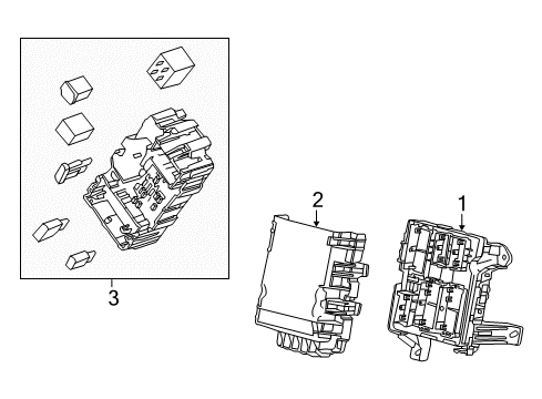 2020 GMC Yukon Fuse & Relay Diagram 2 - Thumbnail