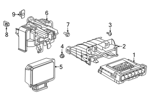 2023 Buick Encore GX Controls  Diagram