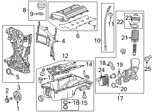 2016 Chevy Cruze Limited Senders Diagram 1 - Thumbnail