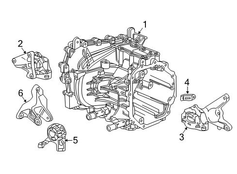 2021 Chevy Bolt EV Automatic Transmission Diagram