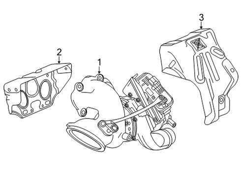 2021 Cadillac CT4 Exhaust Manifold Diagram 2 - Thumbnail