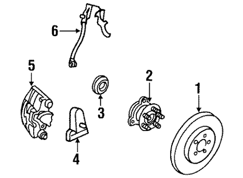 1994 Pontiac Grand Am Anti-Lock Brakes Diagram 2 - Thumbnail