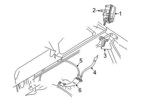 1998 Pontiac Trans Sport Fuel Supply Diagram 1 - Thumbnail