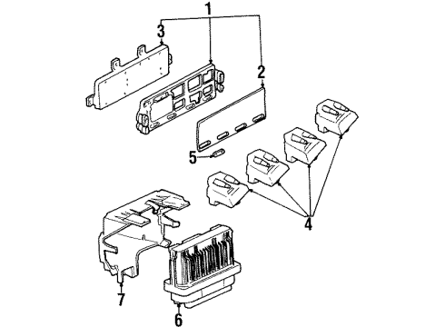 1997 Oldsmobile Aurora Ignition System Diagram