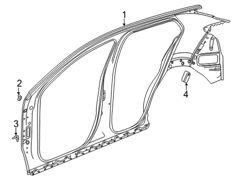 2024 Chevy Trailblazer Uniside Diagram