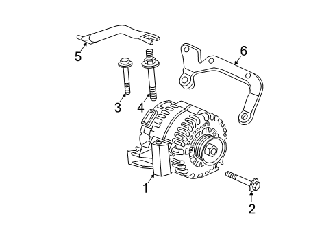 2005 Buick LaCrosse Alternator Diagram