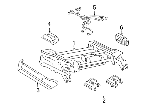 2005 Chevy Impala Power Seats Diagram 1 - Thumbnail