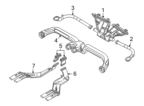 2009 Pontiac G3 Ducts Diagram