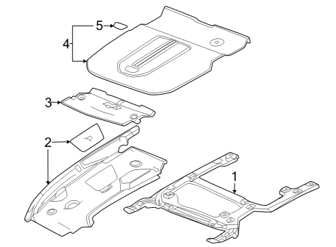 2024 Cadillac LYRIQ Covers & Shields Diagram