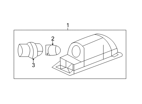 2018 Chevy Cruze License Lamps Diagram 1 - Thumbnail