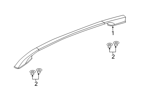 2015 Chevy Spark Luggage Carrier Diagram