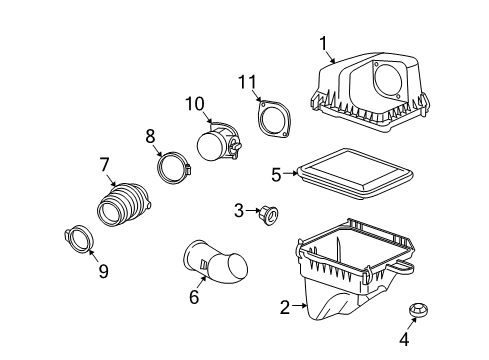 2006 Pontiac Torrent Filters Diagram 2 - Thumbnail