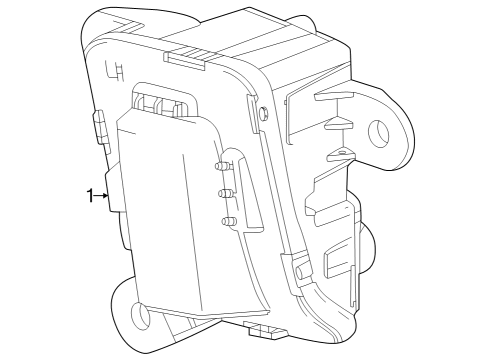 2024 Chevy Silverado 3500 HD Fog Lamps Diagram