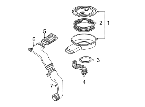 1990 Chevy Astro Filters Diagram 1 - Thumbnail