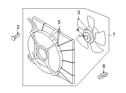 2010 Pontiac G3 Resistor Asm,Daytime Running Lamp & Engine Cooling Fan Diagram for 94812213