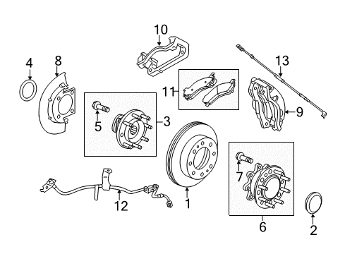 2013 GMC Sierra 2500 HD Stability Control Diagram 4 - Thumbnail