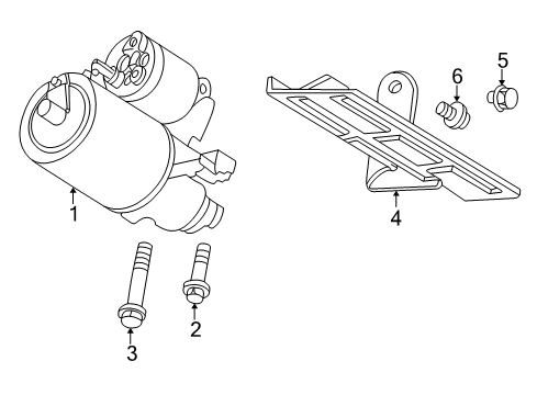 2002 Pontiac Bonneville Starter Diagram