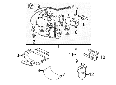 2005 Chevy Uplander Ride Control Diagram