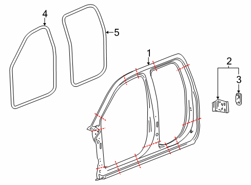 2017 GMC Sierra 1500 Uniside Diagram 2 - Thumbnail