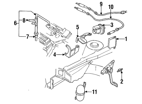 1993 Buick Skylark Cruise Control System Diagram