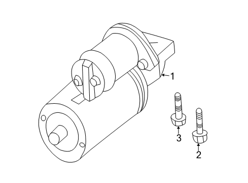 2004 Pontiac Grand Am Starter, Electrical Diagram 2 - Thumbnail