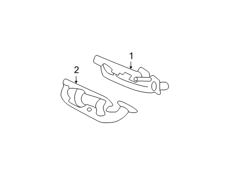 2002 Buick LeSabre Exhaust Manifold Diagram